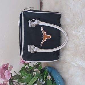 Purse Longhorns University of Texas official licensed collegiate zipper closure